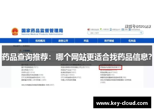 药品查询推荐：哪个网站更适合找药品信息？